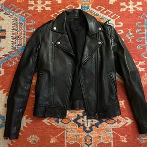 MACKAGE for Aritzia Leather Moto Jacket XS